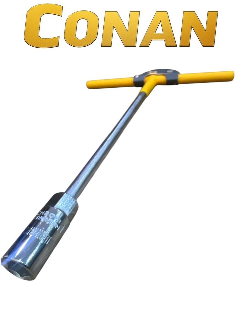 Conan Set of 2 CONAN T-Handle Socket Wrenches – Model COTS812 (12mm) & COTS817 (17mm) – Cr-V Steel – 200×310 mm – Professional High-Torque Tools - Image 4