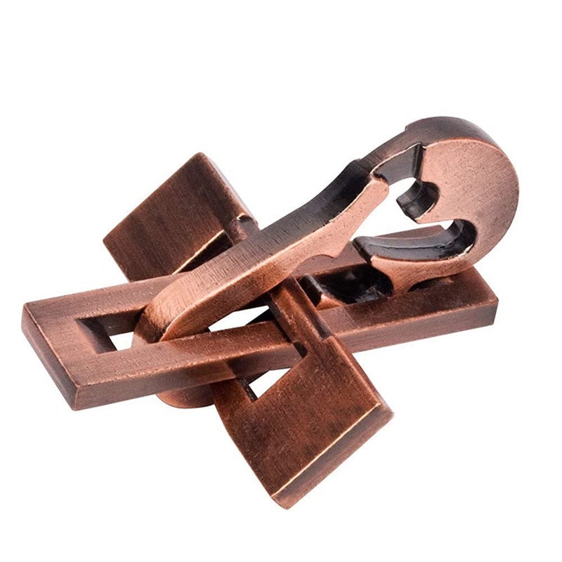 SHUYUE Planer Metal Brain Teaser Cast Metal Puzzle Stress Relief - Image 4