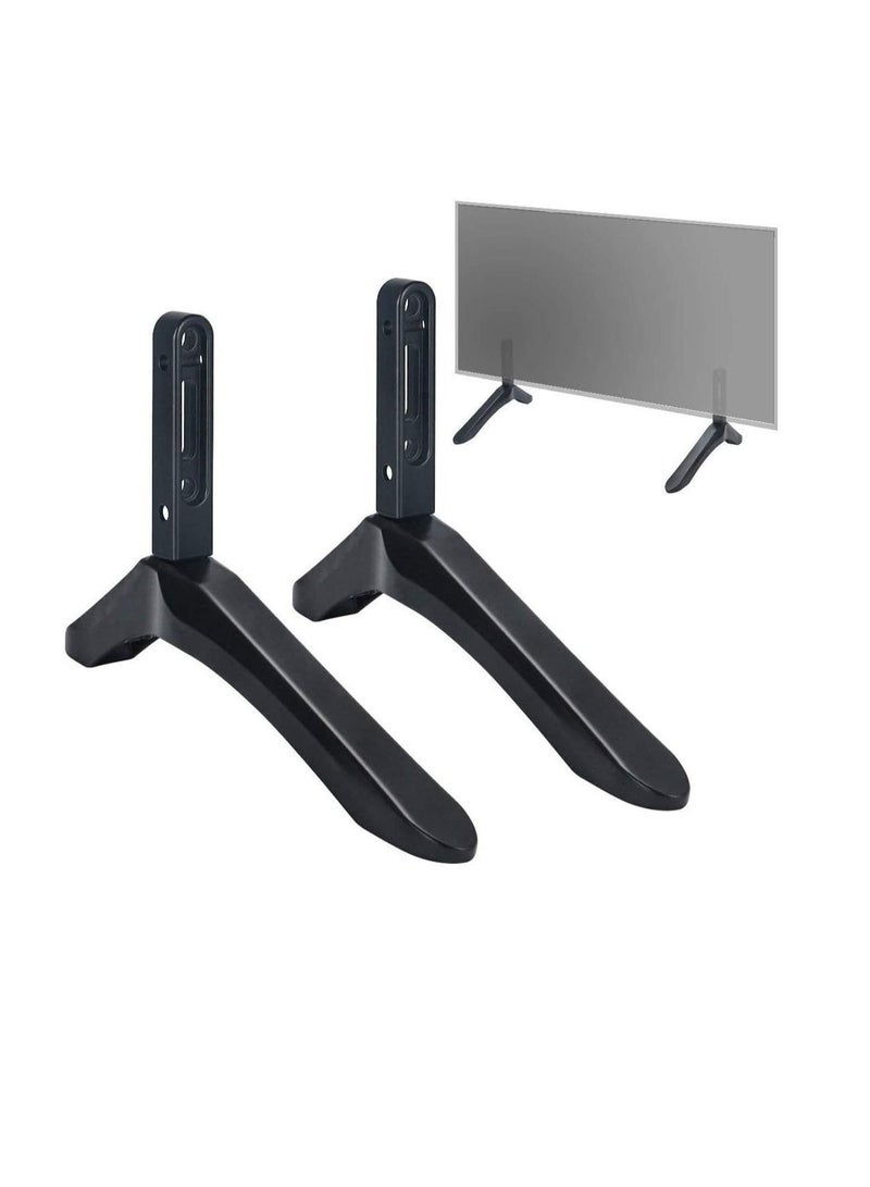 شو وو قاعدة تلفزيون عالمية لسطح المكتب بحامل أسود - Image 1