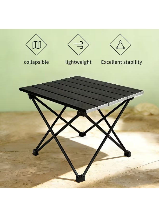 Ridge Portable Folding Camping Side Table, Multifunctional Beach Table, Small Picnic Backpack Table, Suitable for Outdoor Cooking, BBQ, Hiking, Kayaking - Image 3