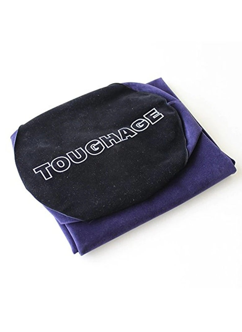 Generic - Leg Positioner Pillow Portable Inflatable Pillow For Travel Camping Sleeping Foot Pillow Elevation Leg Pillows PVC Wedge Pillow Knee Cushion Lumbar Leg Yoga Pillow Travel Positions Support Air Cushion with Plastic Hand Pump - Image 1