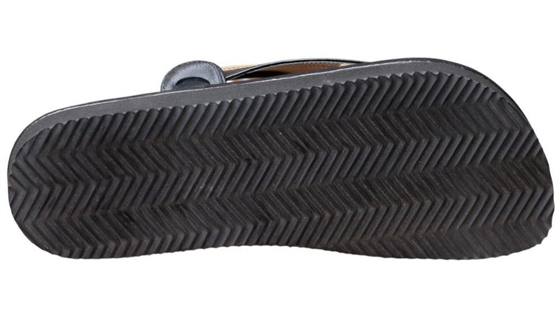 Italian Natural Leather Arabic Sandal For Men, Handmade Men's Traditional Sandals With Comfortable Sole, Genuine And Premium Quality Casual Arabic Sandals For Everyday Wear. - Image 4