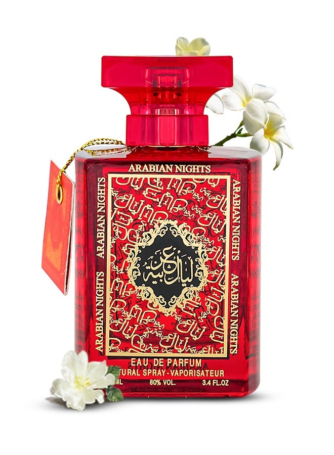 mahabub Arabian Nights Desire Red EDP From Mahabub Perfume 100 ML - Image 1
