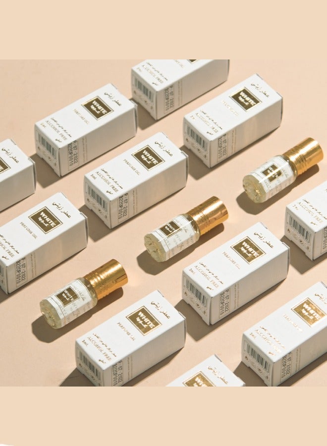 بانافع 84 قطع عطر وايت عود زيتي 3 مل - Image 3