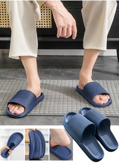VUCATIN Cloud Slides Pillow Slippers for Women and Men EVA Non-slip House Slippers women sandals Mens Slides Shower Slippers for Home Indoor Outdoor (Blue)  - Image 1