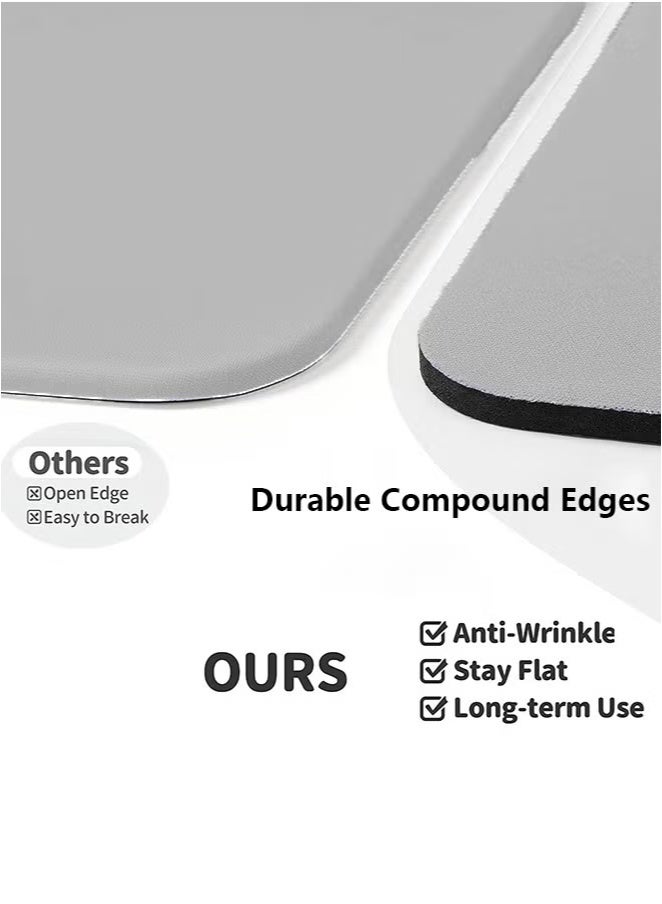 Rock Pow Ergonomic Mouse Pad Wrist Support Comfortable Mouse Pad Wrist Rest Relieve Wrist Pain Gel Mouse pad Non-Slip Rubber Base Mousepad for Laptop - Image 3