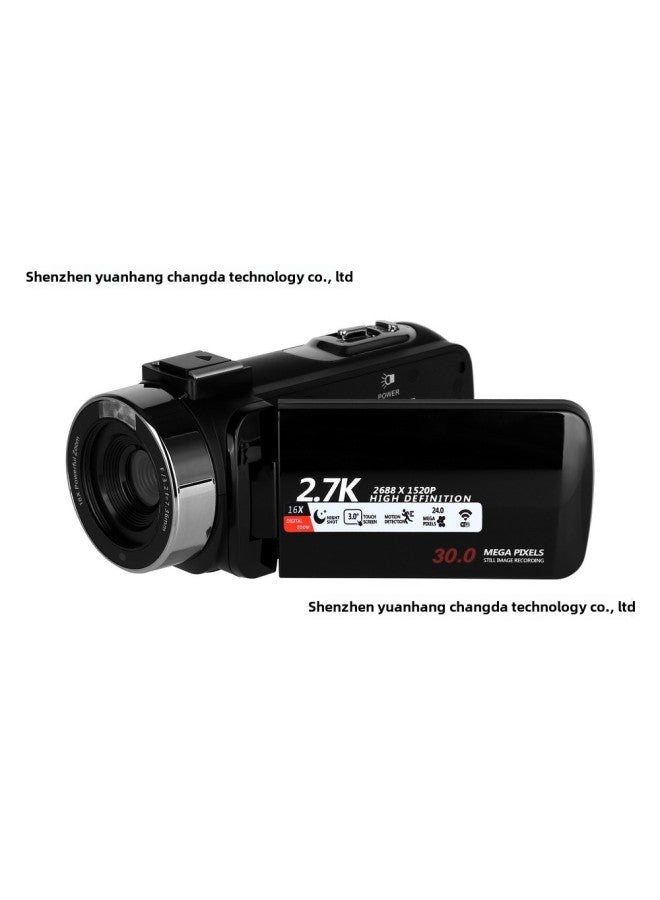 Generic 2.7K Digital Camera Home HD Camera Live Short Video Handheld DV-Body Color:Standard_camera Set  - Image 1
