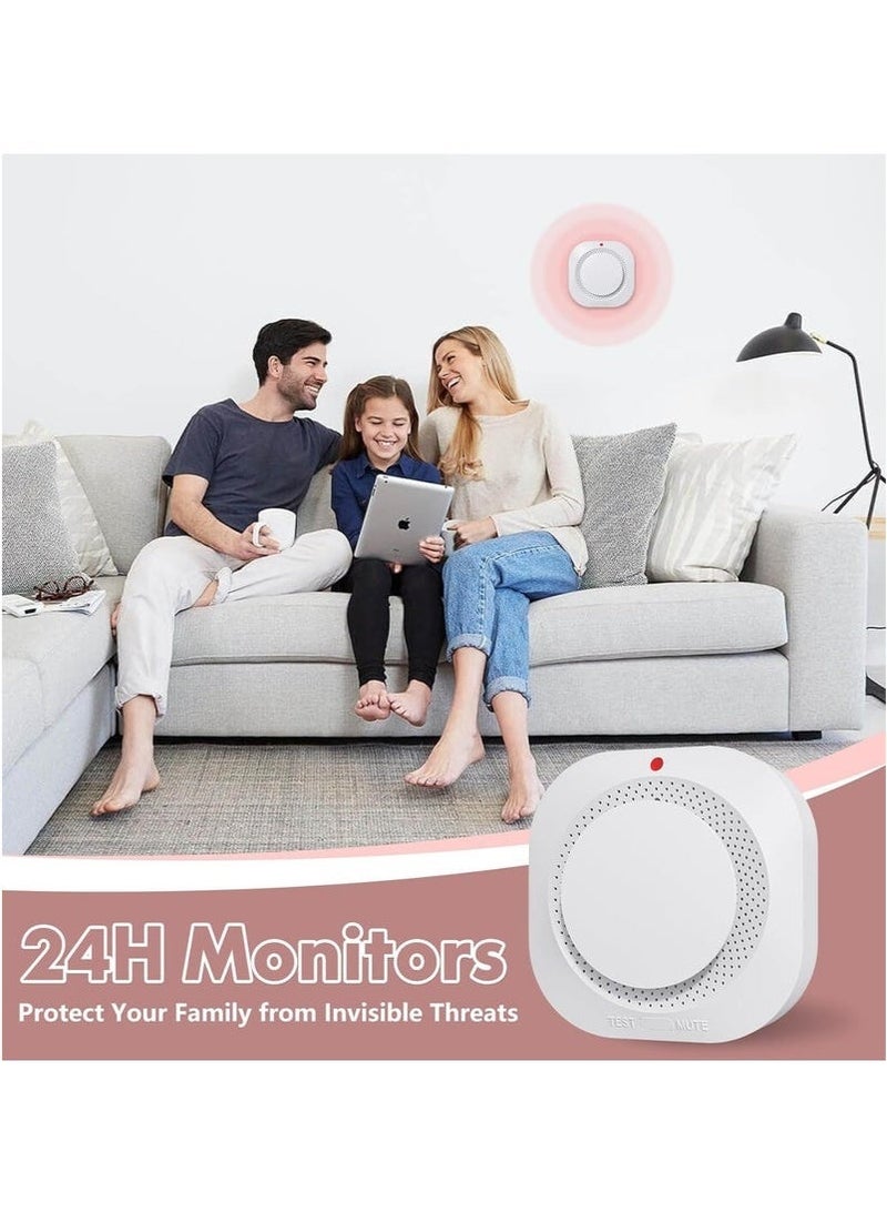 NOOA Smoke Detector Smoke Alarm with Photoelectric Technology UL Listed Fire Alarms with LED Indicator and Test Button - Image 3