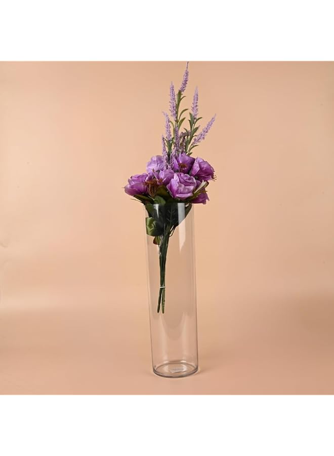 إيروريكس مزهرية أكريليك شفافة أسطوانية الشكل 6920200079313 - Image 1