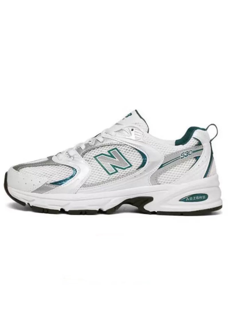 New Balance New Balance 530 Casual Sneakers White/Green  - Image 1