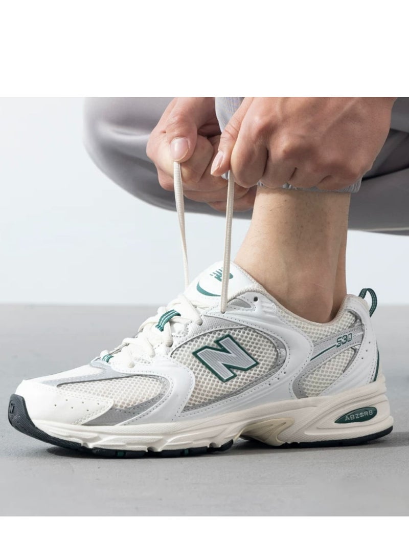 New Balance New Balance 530 Casual Sneakers White/Green  - Image 2