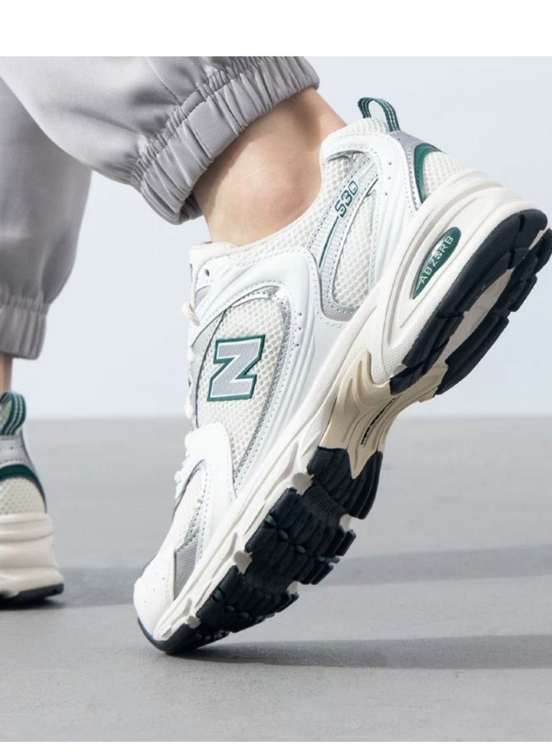 New Balance New Balance 530 Casual Sneakers White/Green  - Image 4