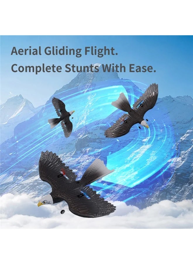 منتقي HW-40 Remote Control Eagle Plane – Realistic RTF Flying Bird RC Airplane for Kids & Adults, Easy to Fly Eagle Glider Toy with 2.4GHz Remote, Outdoor Flight Simulation Bird Drone - Image 1
