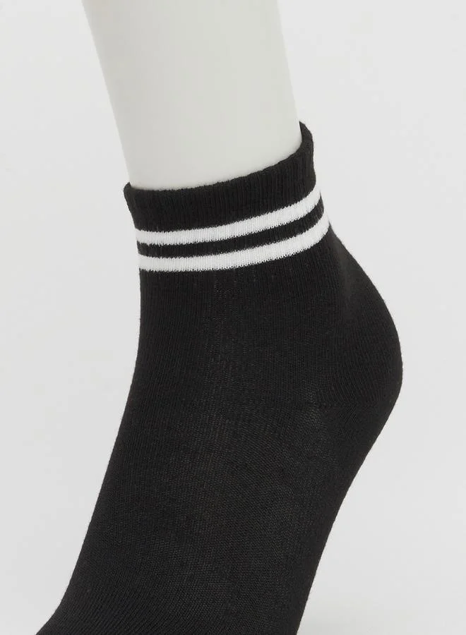 Styli Styli Set of 5 - Striped Ankle Socks