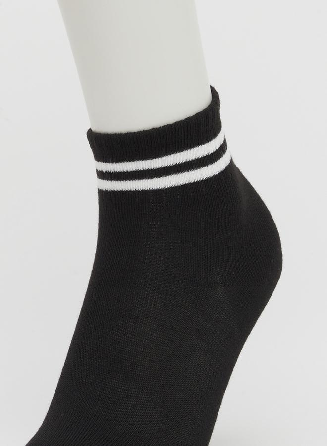 Styli Set of 5 - Striped Ankle Socks - Image 3