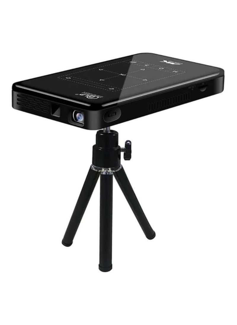 borrego - BP09 Portable Mini Smart Projector with 4K Ultra HD, DLP Technology, Android 9.0, and Bluetooth 4.1 – LED Home Cinema Video Beamer - Image 1