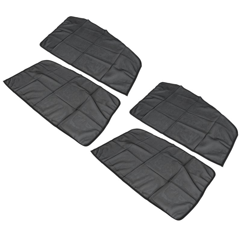 4Pcs Magnet Sun Shade Universal UV Protection Car Side Front Rear Window Curtain - Image 3