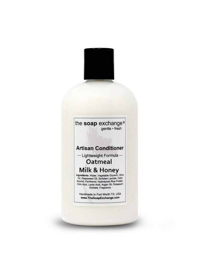 The Soap Exchange - He Soap Exchange Hair Conditioner Nag Champa Scent Hand Crafted 12 Fl Oz / 354 Ml Natural Artisan Hair Care Sulfate & Paraben Free Nourish Moisturize & Protect. Made In The Usa. - Image 1