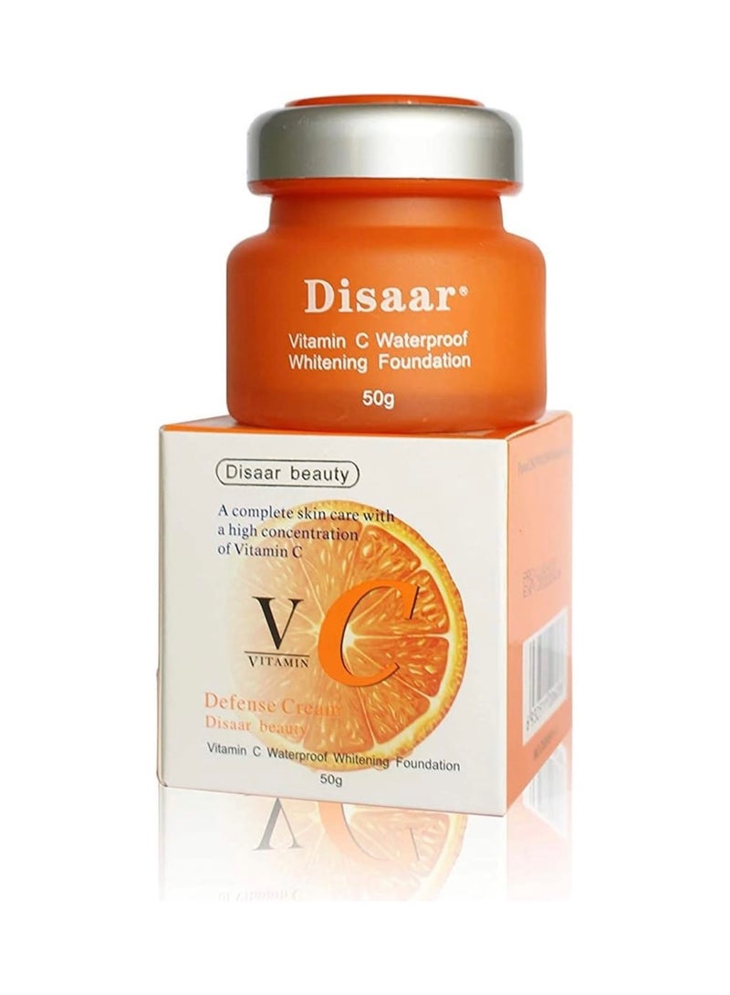 Disaar Vitamin C Waterproof Whitening Foundation Orange - Image 2