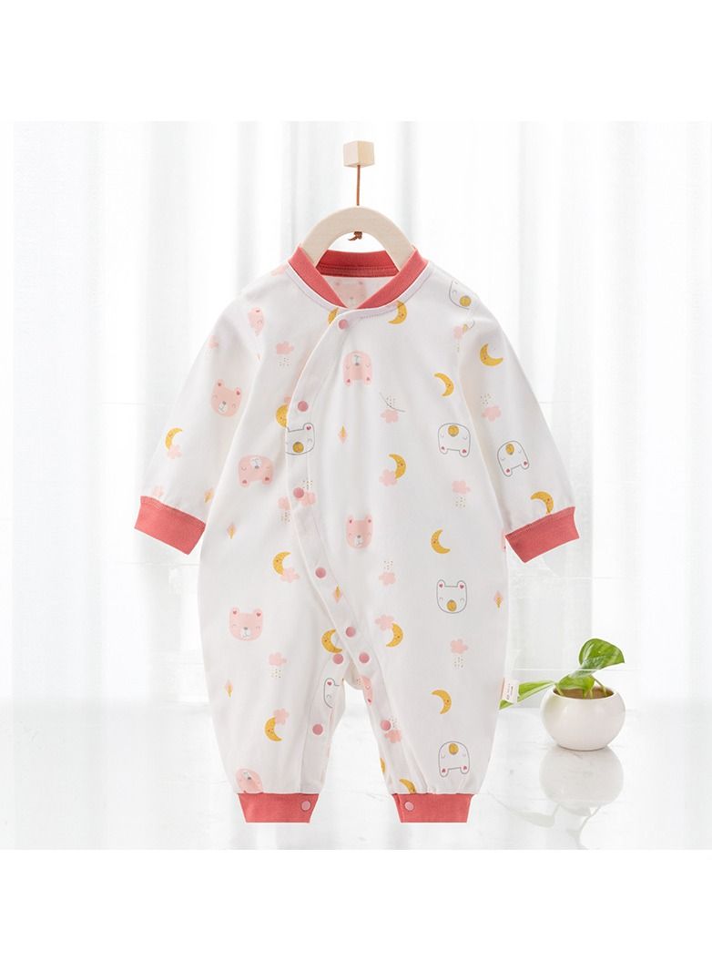 Loquat Baby Jumpsuit With Long Sleeves Cotton 