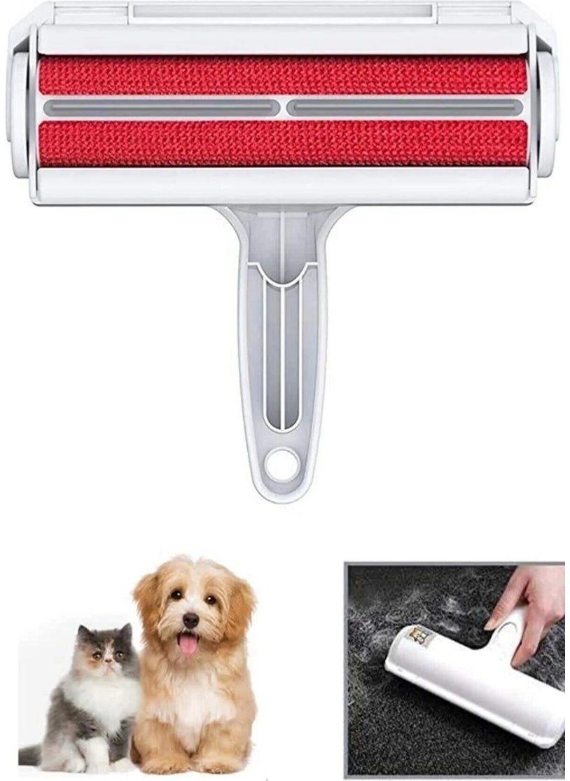 Markafox Cat Dog Hair Cleaner with Chamber Bristle Dust Collector + Blue Washable Hair Removal Roller  - Image 2