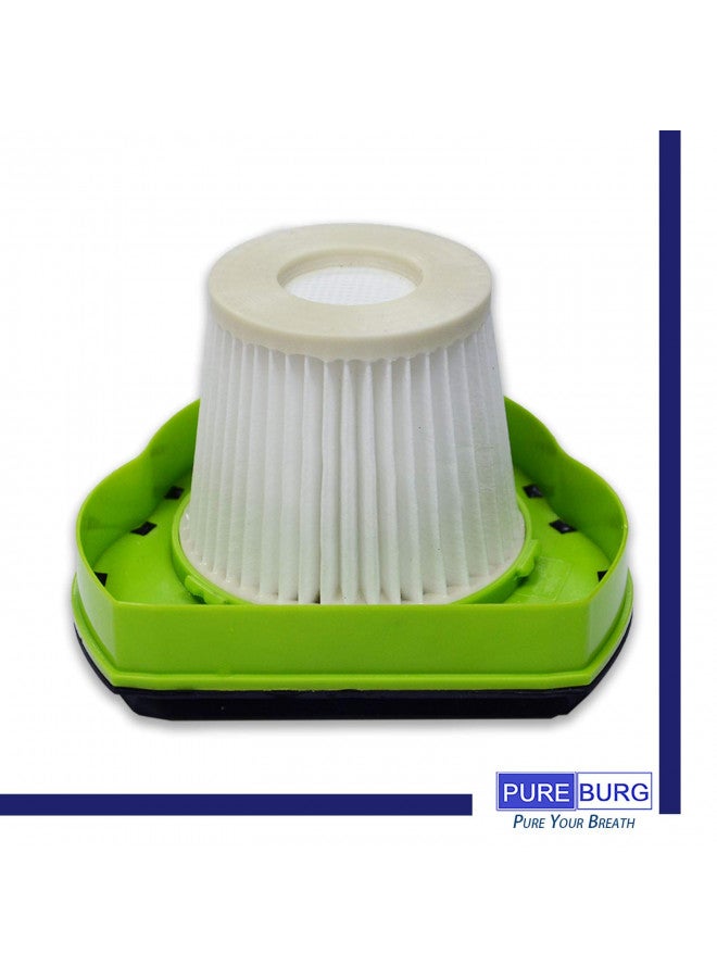 PUREBURG PUREBURG Replacement Filters Compatible with Bissell 1782 Pet Hair Eraser Handheld Cordless Vacuum 1608653 1608654,4-Pack HEPA + Mesh Frame Filter  - Image 4
