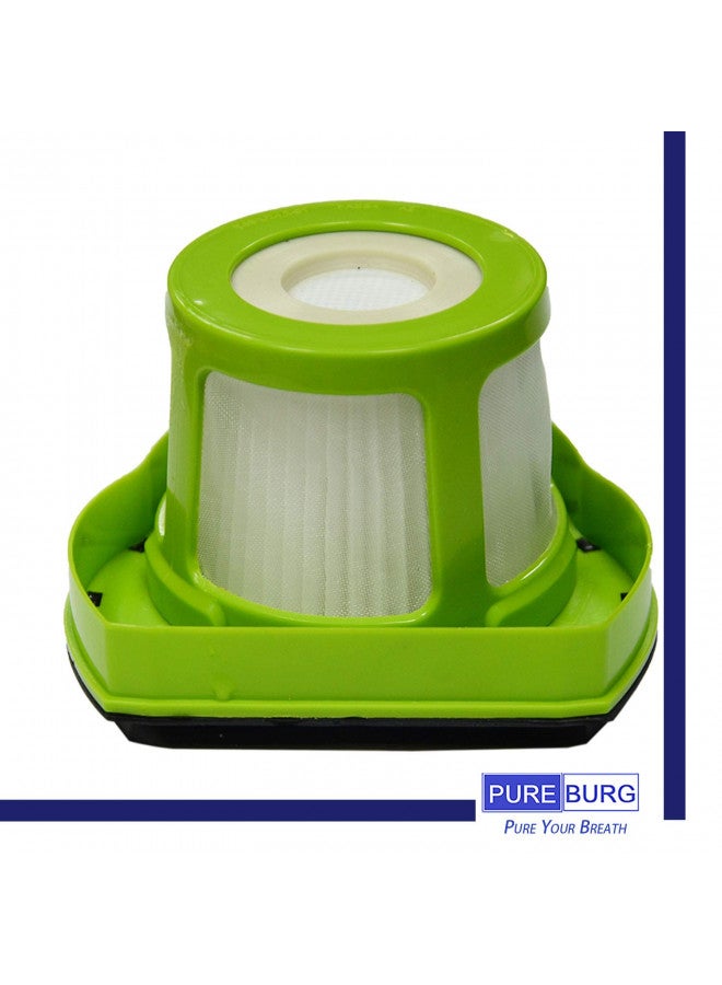 PUREBURG PUREBURG Replacement Filters Compatible with Bissell 1782 Pet Hair Eraser Handheld Cordless Vacuum 1608653 1608654,4-Pack HEPA + Mesh Frame Filter  - Image 2