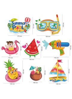 HOWAF Summer Pool Party Hanging Swirls Decoration30Pcs Pool Birthday Party Decorations For Summer Pool Party Indoor And Outdoor Hanging Decor Beach Themed Birthday Party Decorations Summer Baby Shower Decor  - Image 3