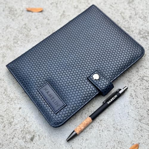 HAMELIN Notebook Diary & Pen 2026 | To Do List Journal Set | Undated Daily Planner & Organizer for Personal & Office Use | Ideal Gift Set for Men & Women | A5 | 200 Ruled Pages | 80 GSM | Blue grid - Image 3