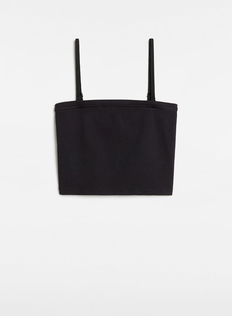 فانز بلوزة درو أنبوبية مضلعة - Image 2