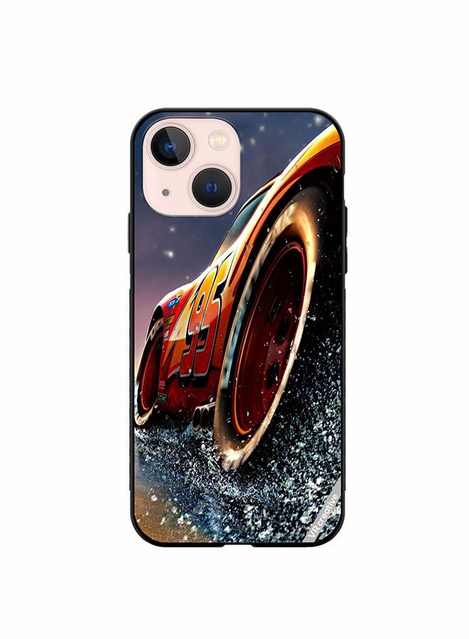 VR CREATIVE غطاء حماية لهاتف آبل آيفون 13 بتصميم سيارة متعدد الألوان - Image 1