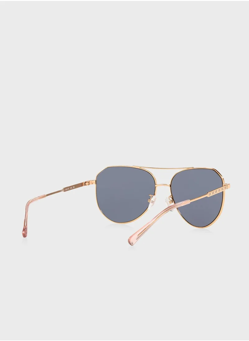 Michael Kors 0Mk1109 Aviator Sunglasses