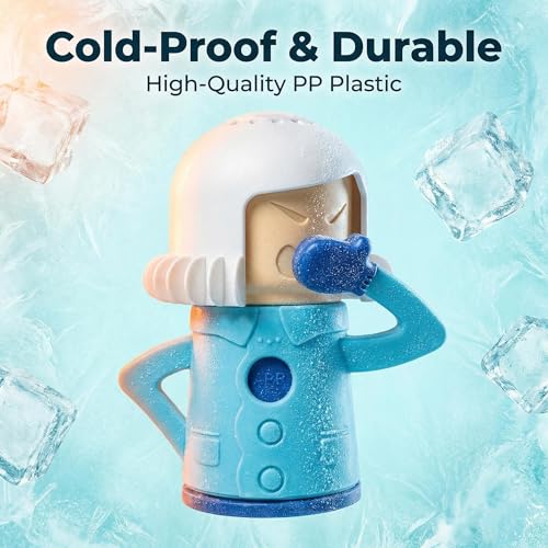 Aivwis Refillable Fridge Deodorizer Box, Cute Design. PP Plastic Odor Absorber for Baking Soda, Coffee Grounds, Deodorizing Beads. Compact Natural Deodorizer for Fridge & Freezer - Image 4