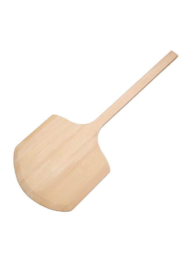 New Star Foodservice 50288 Restaurant-Grade Wooden Pizza Peel, 14" L x 14" W Plate, with 22" L Wooden Handle, 36" Overall Length - Image 3