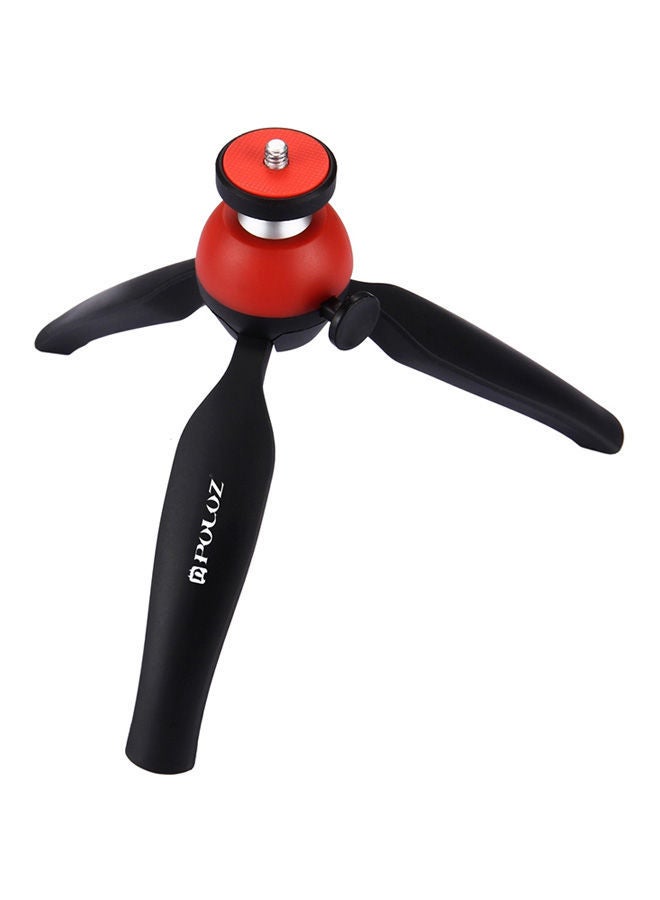 NIBEMINENT 360 Degree Mini Tripod Mount Black/Red - Image 1