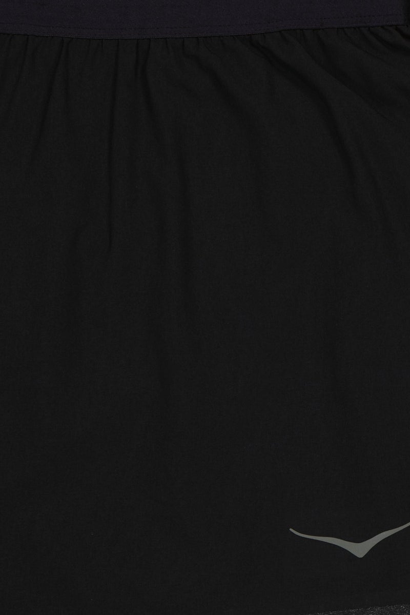 Hoka Men Sportswear Fit Running Shorts, Black - Image 3
