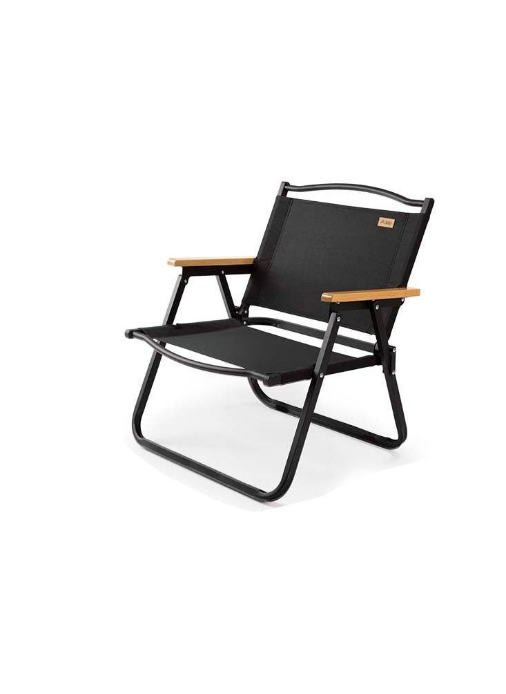 Cool Baby COOLBABY Outdoor Folding Chair,Portable,Beach,Camping Picnic, Wilderness Fishing Chair,Black,Small  - Image 1