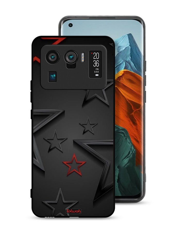Tolwak Xiaomi Mi 11 Ultra Protective Case Cover Stars Pattern - Image 1