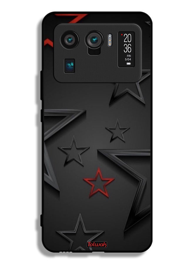 Tolwak Xiaomi Mi 11 Ultra Protective Case Cover Stars Pattern - Image 2