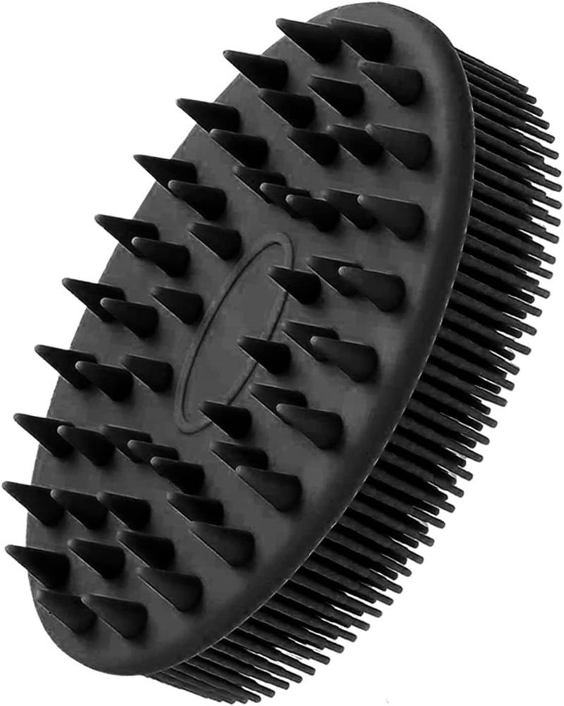 PRAMANTA 2in1 Exfoliating Bath Shower Brush with Soft Bristles for Deep Clean Soft Skin Massage Bath Brush Hair Washing Comb 1Pcs - Image 1