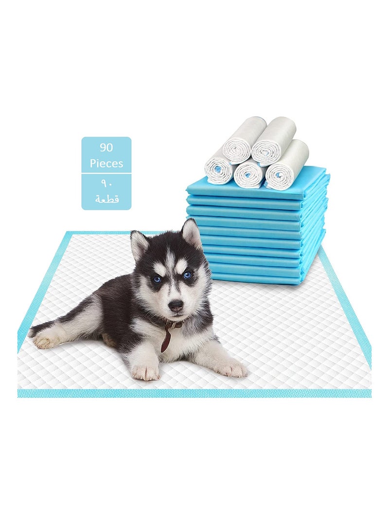 Cherry Medical Supply 90-Pieces Packed In 3 Pouches Cherry Medical Supply 60 Cm X 45 Cm Pet Training Pads And Puppy Pads Super Absorbent  - Image 1
