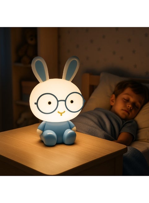 Bunny the Rabbit Kids Lamp – Sky Blue Cute Design by Nagafa Shop