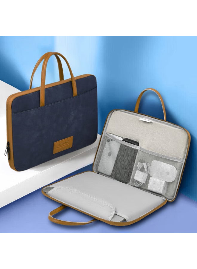 Brinch Laptop Briefcase, 13-inch Stylish Business Bag, Suitable For Commuting To Work, Compatible With Apple And Huawei Laptops