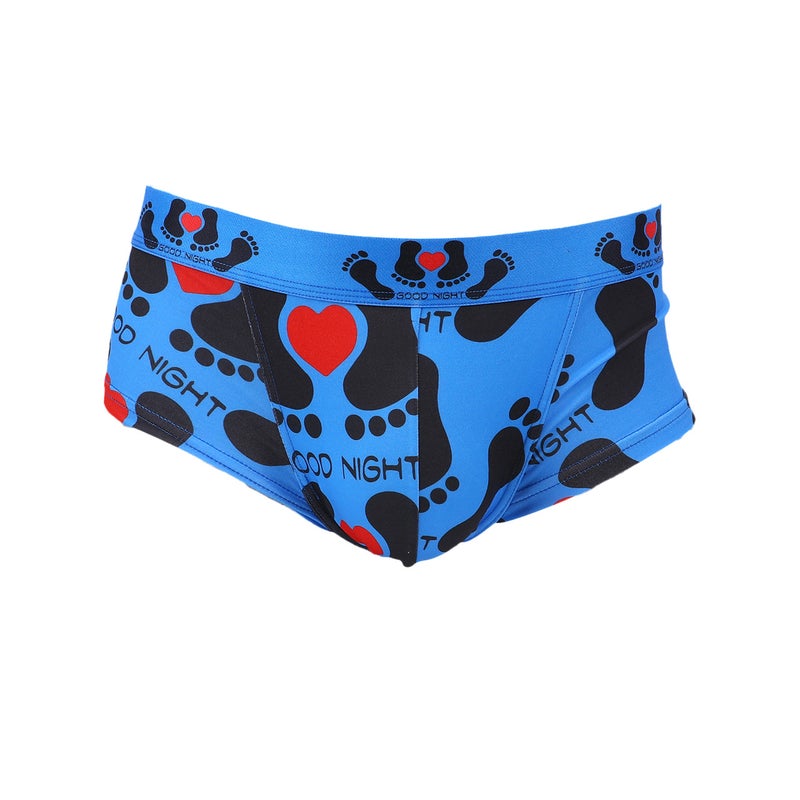 Hot Selling Low-Waist Men''s Underwear Printed Personalized Breathable and Comfortable Modal Crotch Sexy Pouch Seamless Briefs - Image 1