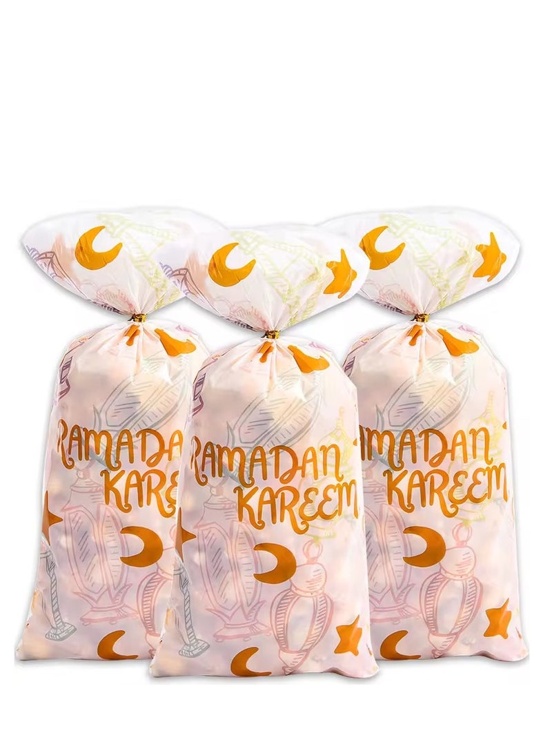50 Pieces Ramadan Kareem Opp Candy Cookie Gift Bags - Image 2