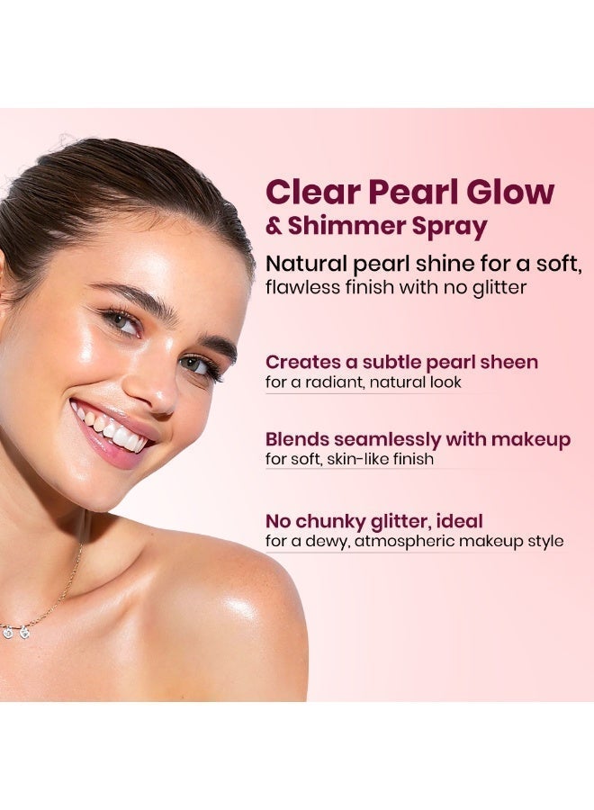JANIWA Vegan Makeup Setting Spray (110 ml) Natural Matte Finish Long-Lasting Makeup Fixer Hydrating & Oil Control with Flower Extract Cruelty-Free, Paraben & Alcohol-Free (Shimmer) - Image 2