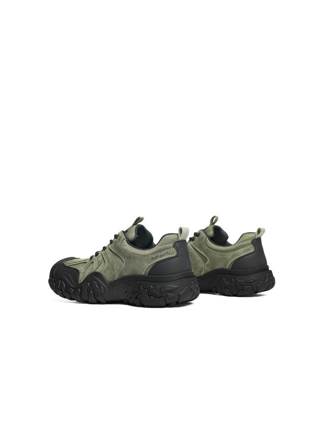 Red Dragonfly Hiking Shoes For Men, Size 25, Autumn Season, Non-slip And Wear-resistant Outdoor Shoes, Trekking Sports Casual Shoes Wha35072, Green, Size 39 - Image 2