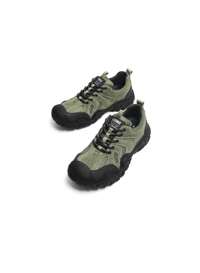 Red Dragonfly Hiking Shoes For Men, Size 25, Autumn Season, Non-slip And Wear-resistant Outdoor Shoes, Trekking Sports Casual Shoes Wha35072, Green, Size 39 - Image 5