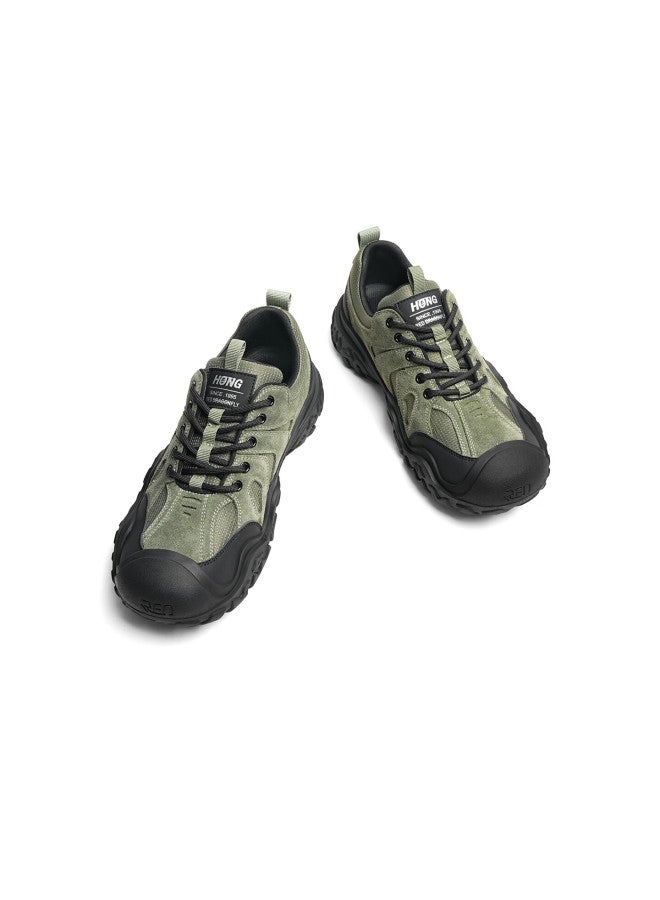 Red Dragonfly Hiking Shoes For Men, Size 25, Autumn Season, Non-slip And Wear-resistant Outdoor Shoes, Trekking Sports Casual Shoes Wha35072, Green, Size 39 - Image 4