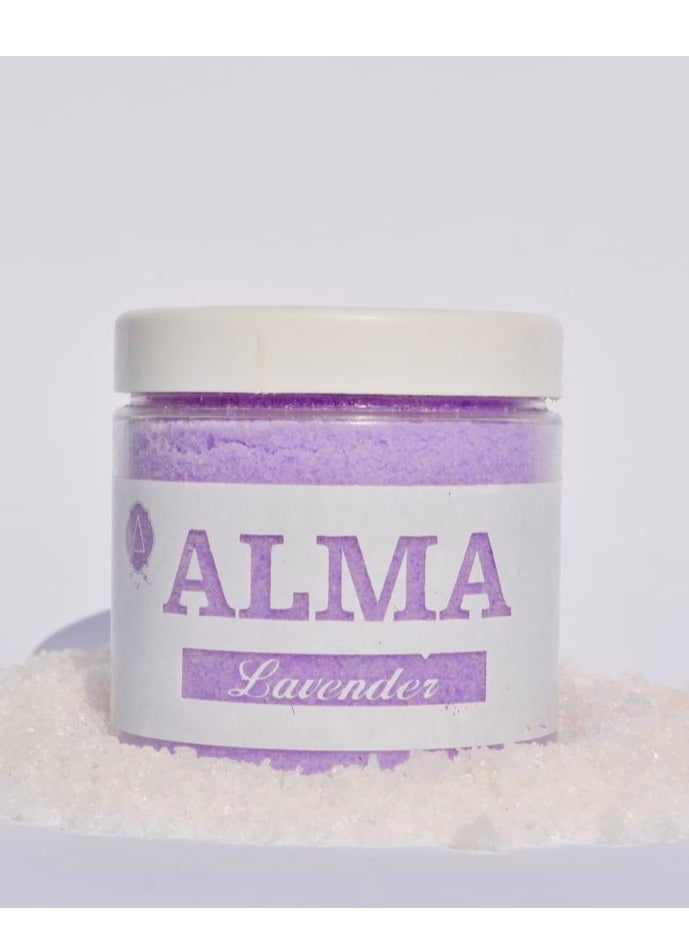 ALMA lavender salt body scrub